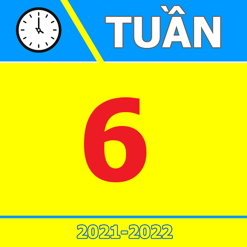 TKB Tuần 6 (từ 6/9 đến 12/9, năm học 2021-2022)